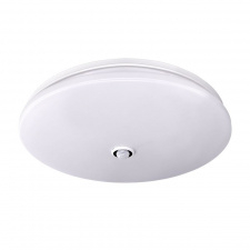 LED stropné svietidlo PLAIN s PIR senzorom, 18W, 1260lm, 3000K, okrúhle, 33cm