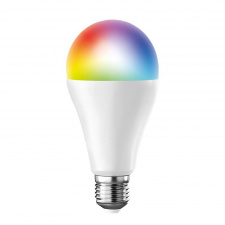 LED SMART WIFI žiarovka, klasický tvar, 15W, E27, RGB, 270°, 1350lm
