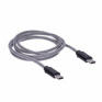 USB-C 3.1 kábel, USB-C konektor - USB-C konektor, silikón, 1m