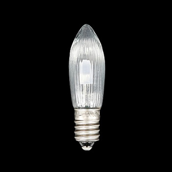  LQ LED filament 14-55V 0,1W E10 C13 vánoční bílá 