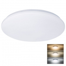 LED stropné svietidlo PLAIN, 3CCT, 36W, 2520lm, 3000K, 4000K, 6000K, okrúhle, 45cm