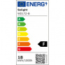 LED mini panel CCT, prisazený, 18W, 1530lm, 3000K, 4000K, 6000K, okrúhly, čierna farba