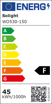 LED osvetlenie prachotesné, IP65, 45W, 4500lm, 4000K, 150cm