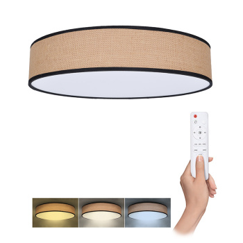 LED osvetlenie s diaľkovým ovládačom Brownie, 48W, 3360lm, 40cm, zmena chromatičnosti, stmievateľné