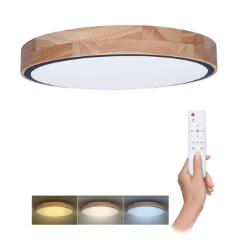 LED osvetlenie s diaľkovým ovládačom Iron Oak, 60W, 4200lm, 51cm, zmena chromatičnosti, stmievateľné