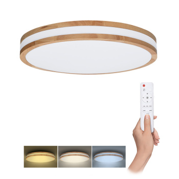 LED osvetlenie s diaľkovým ovládačom Woody, 48W, 3360lm, 38cm, zmena chromatickosti, stmievateľné