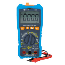 Multimeter, max AC 750V/10A, max. DC 1000V/10A, odpor, kapacita, frekvencia, NCV