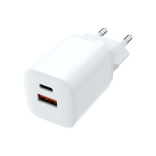 USB-C + USB-A fast charger GaN 33W PD