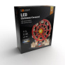 LED vianočný kolotoč, otáčajúci sa, 7x LED, 30cm, 2x AA