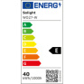 LED stropné osvetlenie prisadené, 40W, 4800lm, 4000K, UGR