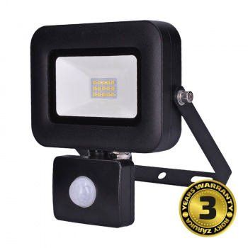 LED reflektor PRO so senzorom, 10W, 920lm, 5000K, IP44