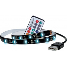 LED RGB pásik pre TV, 2 x 50cm, USB, vypínač, diaľkový ovládač