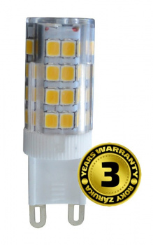 LED žiarovka G9, 3,5W, 3000K, 300lm