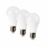 LED žiarovka 3-pack, klasický tvar, 10W, E27, 3000K, 270°, 900lm, 3ks v baleniu