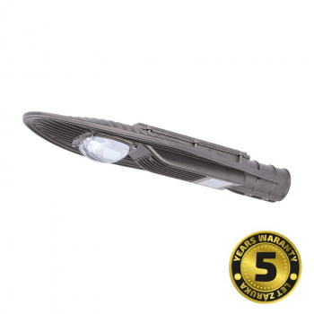 Street light COB, 60W, 7800lm, Meanwell, 4000K, 120°, Ra70, IP65, 180-305V, sivá