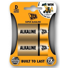 JCB SUPER alkalická batéria LR20, blister 2 ks