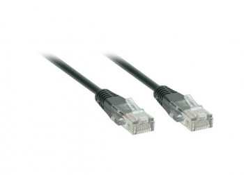 UTP CAT.5E kábel, RJ45 konektor - RJ45 konektor, sáčok, 1,5m