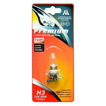  H3 12V 55W PK22s PREMIUM LIMA bl/1ks 